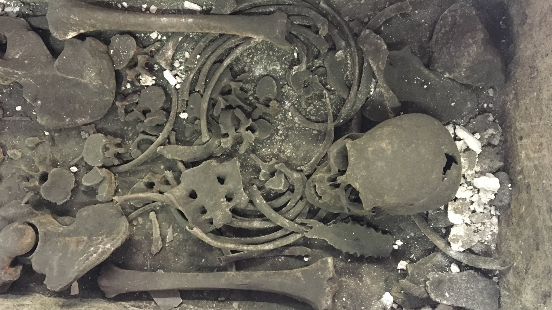 Roman Sarcophagus Dead Medieval Abbot