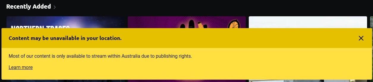 Sbs Error