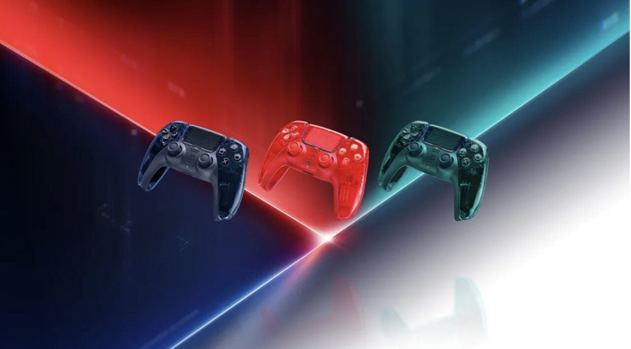 These Transparent PS5 Controllers Might Just Distract You From the Death of Discs