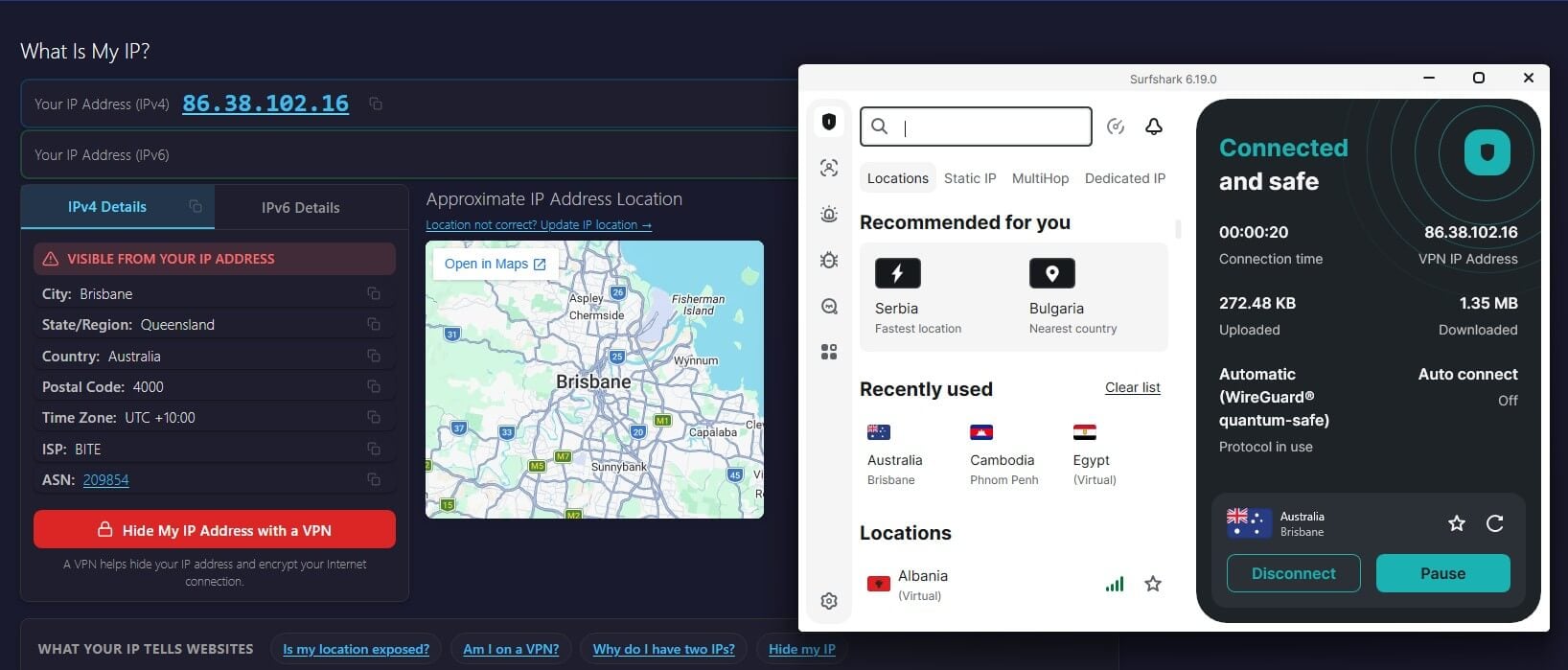 Surfshark Australia Ip