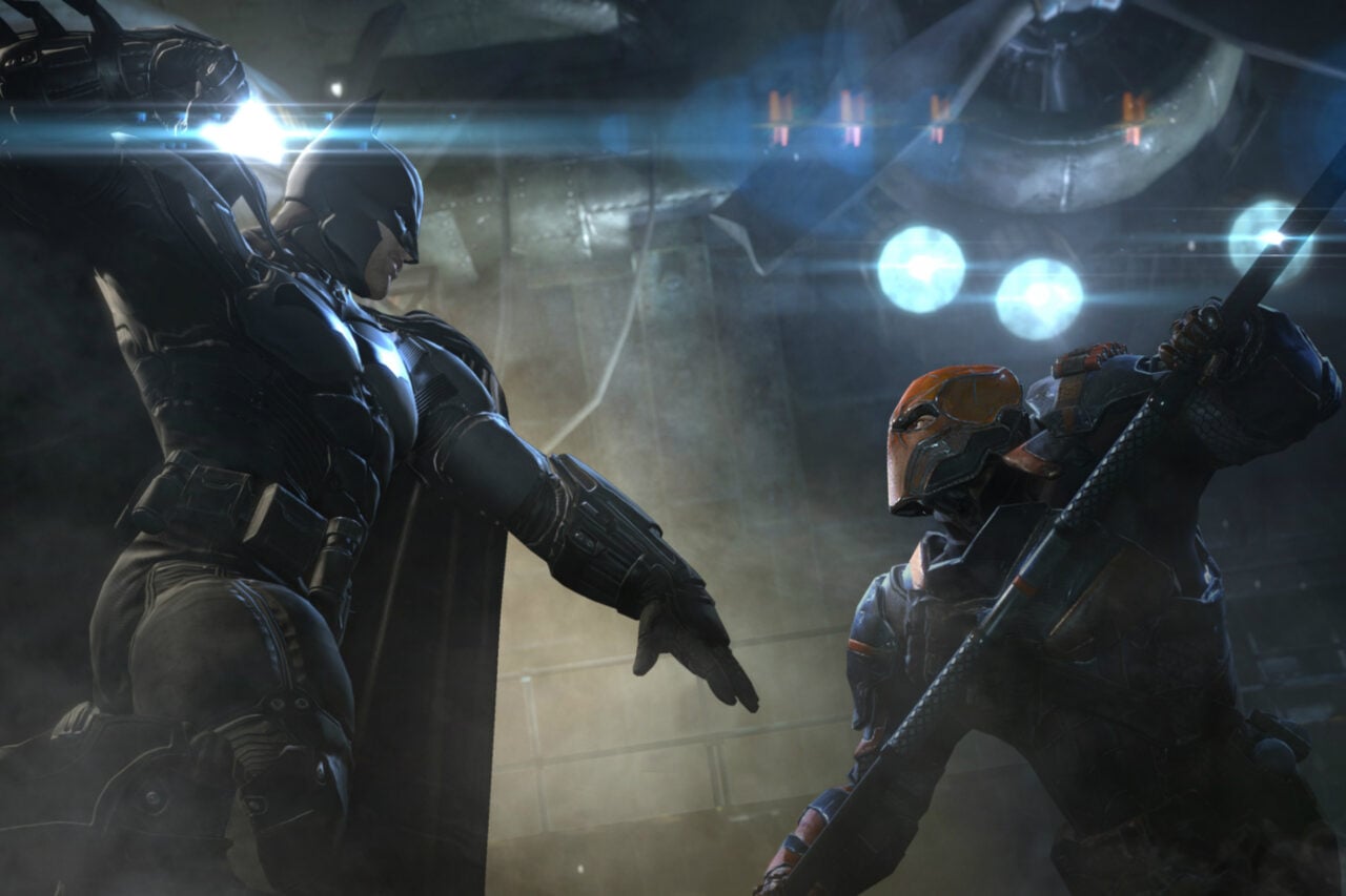 Batman V Deathstroke Hed