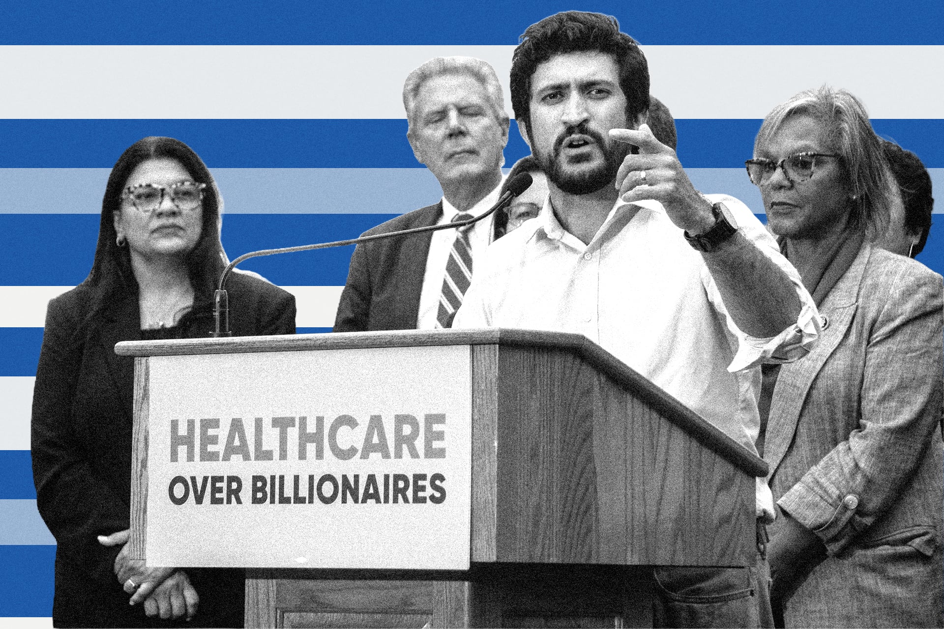Congressman Greg Casar speaks at the Pro-Human Assembly in Washington D.C. on September 15, 2026.