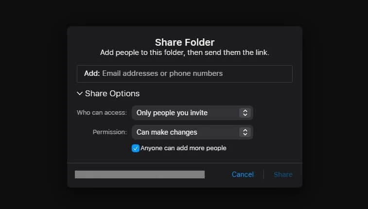 Icloud Sharing