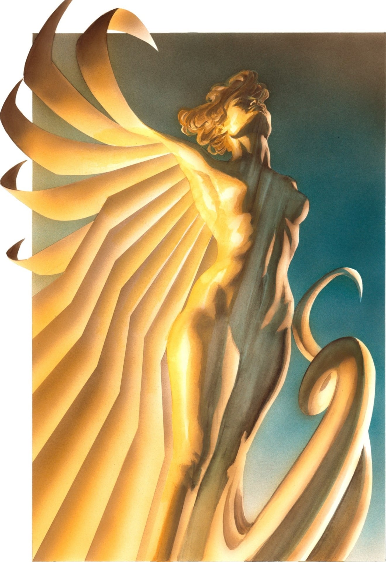 Icon Festival artwork of an angel.