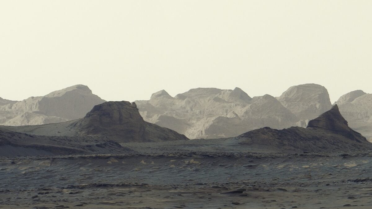 A Rare Image of Mars at Dawn Reveals the Beauty of Its Ancient Cliffs