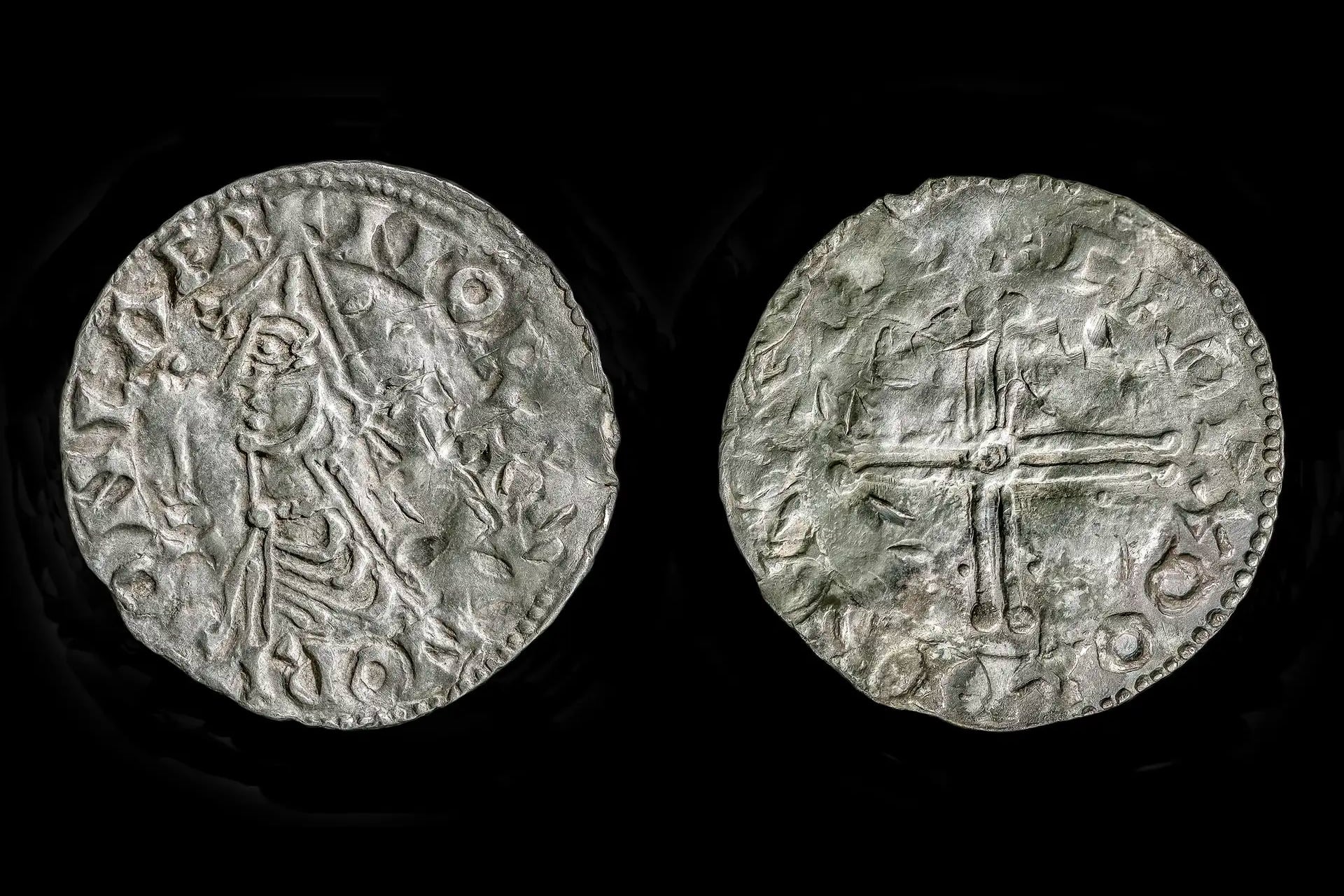 Coin believed to have been issued by Olaf Haraldsson.