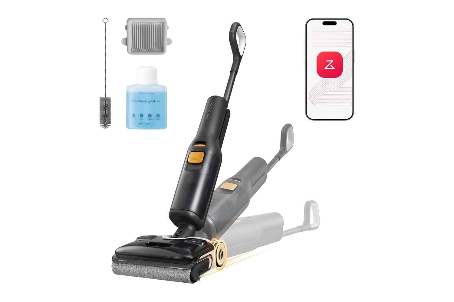 Roborock F25 Xt Wet Dry Vacuum Mop, Cordless Vacuum Cleaner