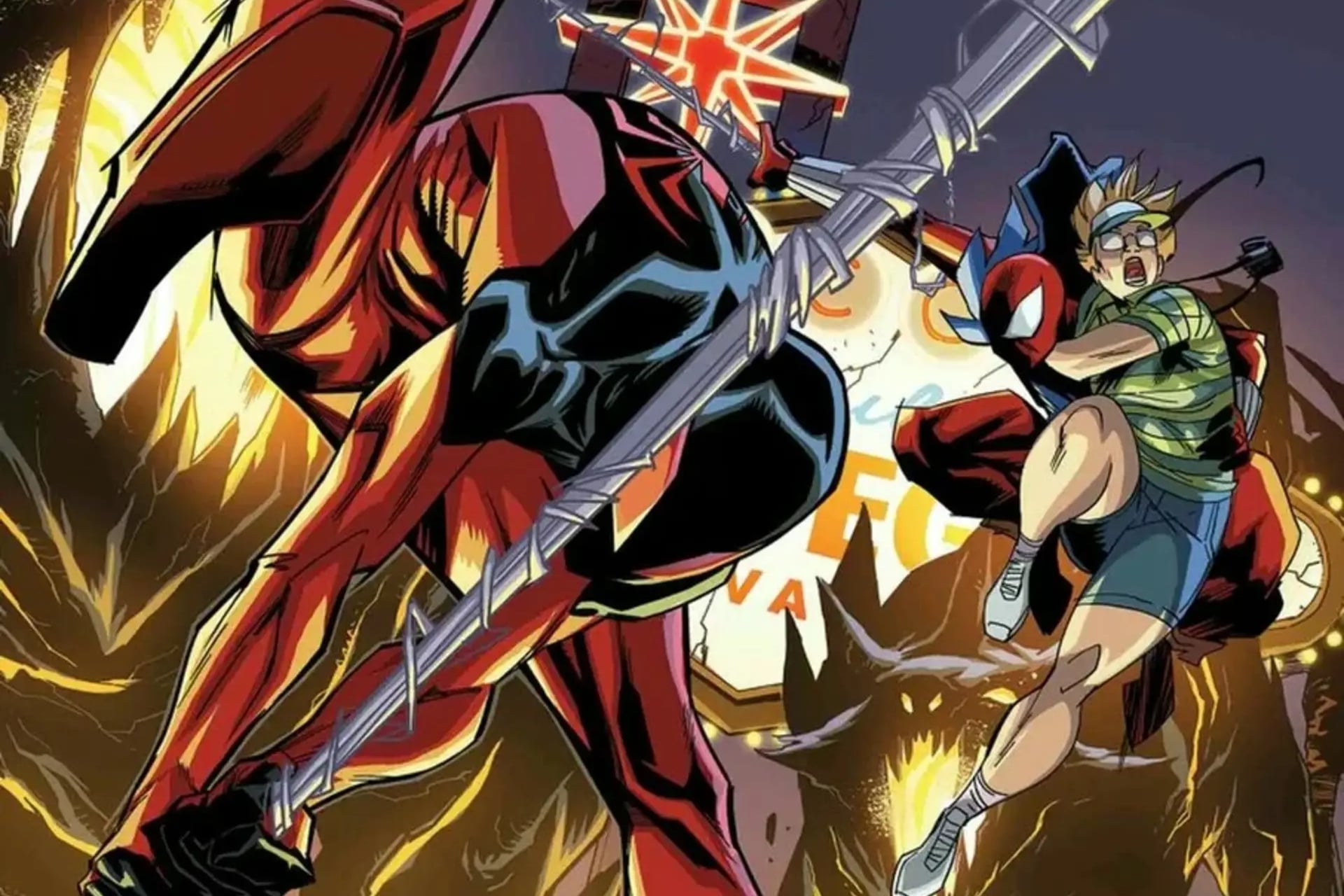 Scarlet Spider Man Bodypic