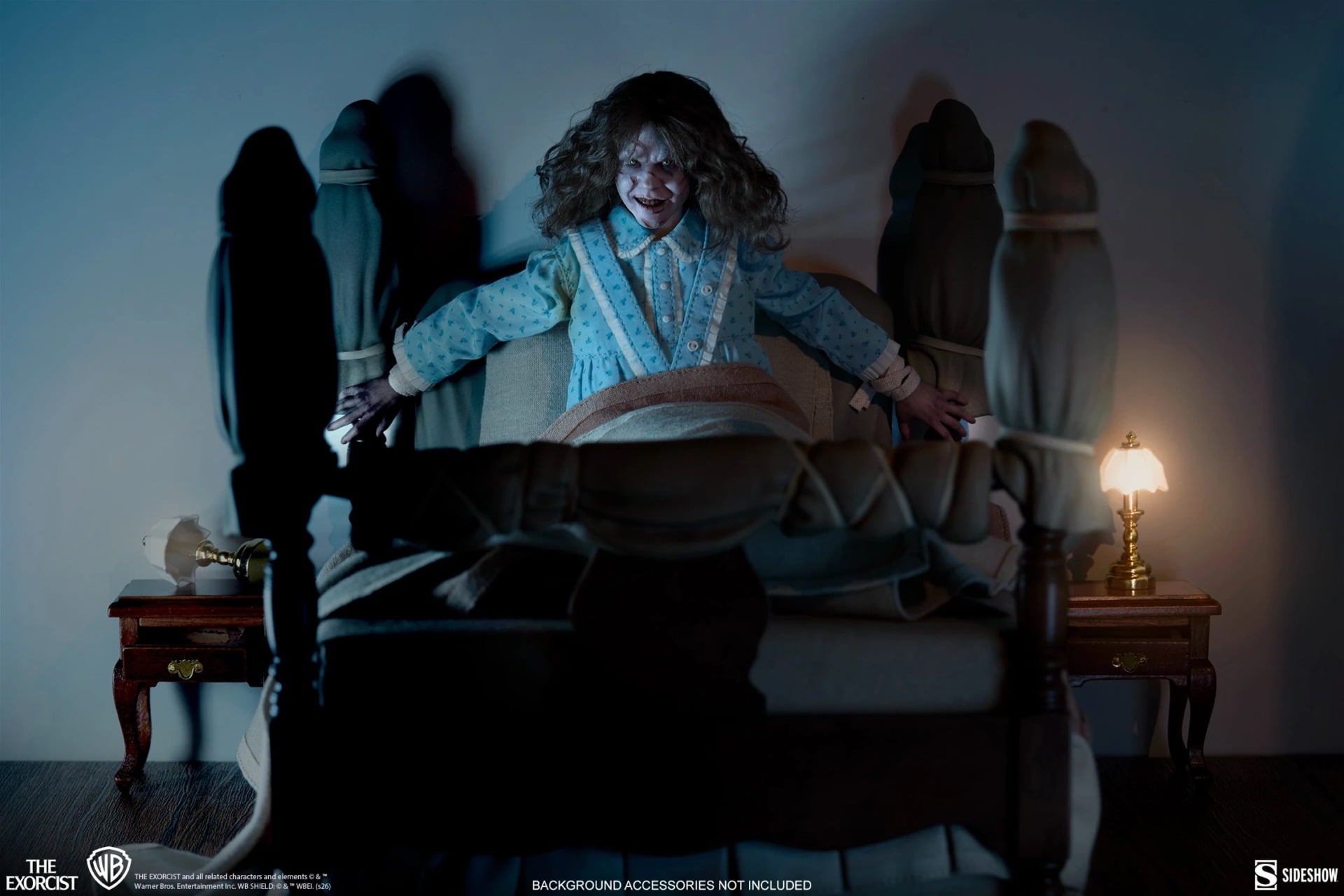 Sideshow Collectibles The Exorcist Regan Macneil Deluxe Edition Sixth Scale Figure Gallery Bed