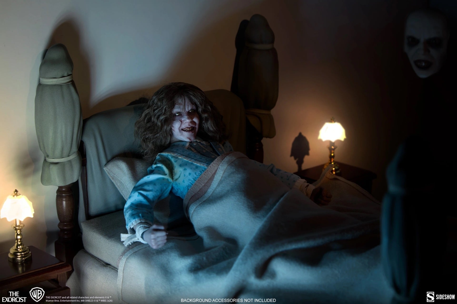 Sideshow Collectibles The Exorcist Regan Macneil Deluxe Edition Sixth Scale Figure Gallery Bed2