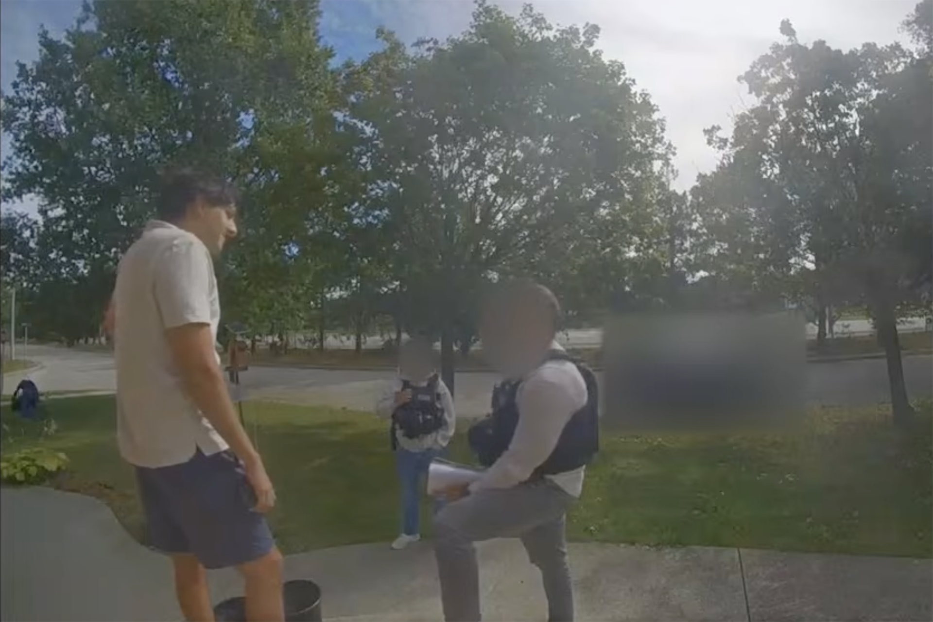Anthony Sistilli and his unexpected visitors