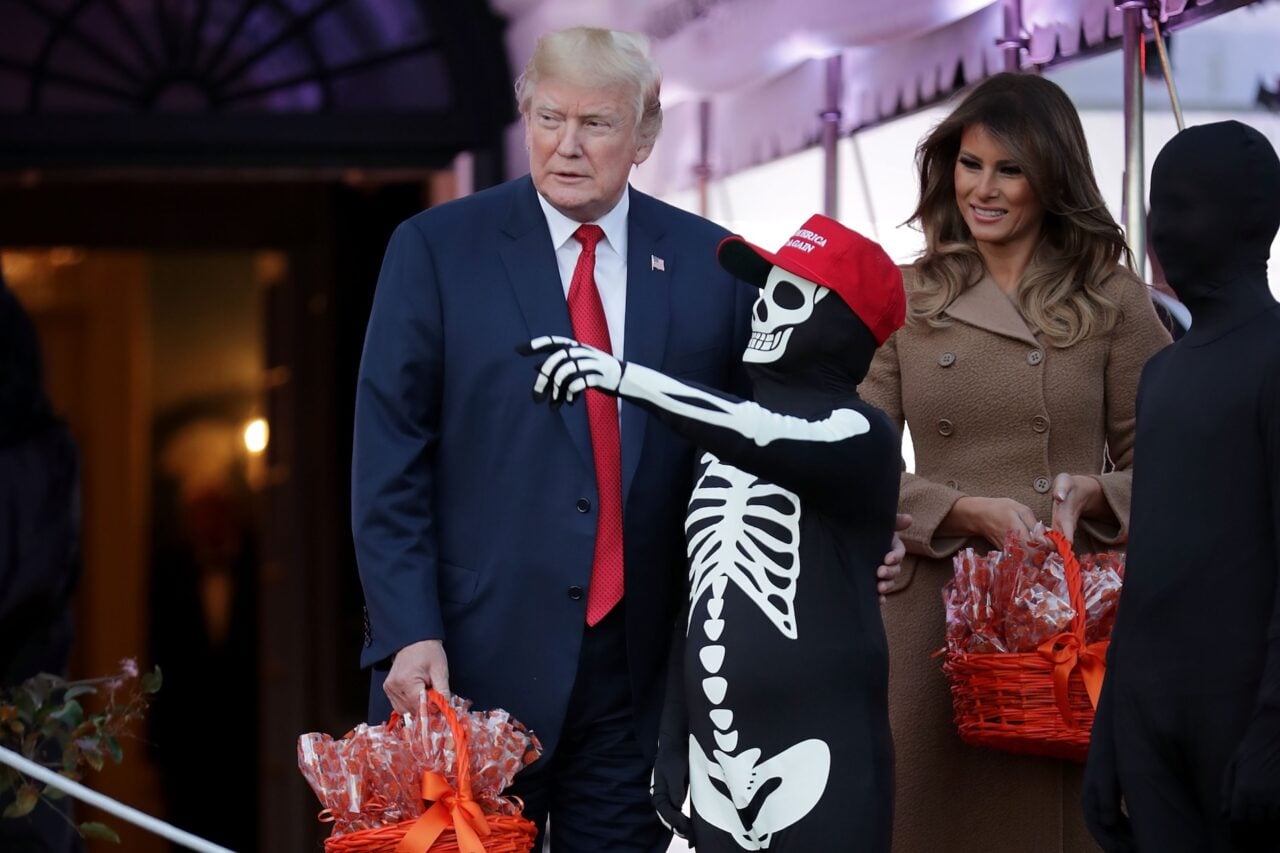 Did Trump Cancel a Rally to Attend the Mar-a-Lago Halloween Party?